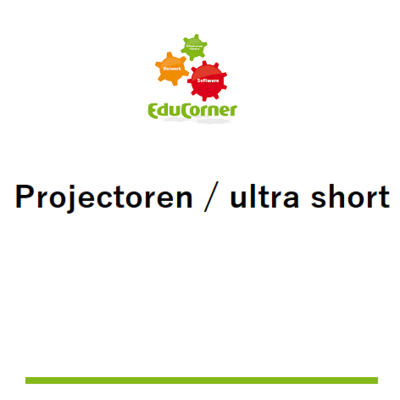 Projectoren - (ultra) short throw