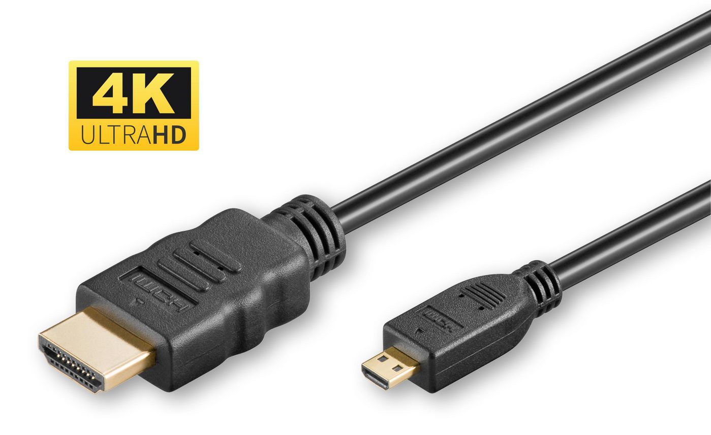 MicroConnect 4K HDMI to Micro HDMI kabel