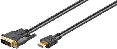 MicroConnect HDMI to DVI-D (24+1) kabel