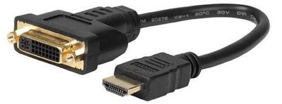 MicroConnect HDMI to DVI-I 24+5 Dual Link converter kabel