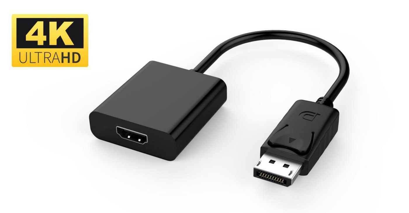 MicroConnect Displayport 1.2 to HDMI adapter 25cm
