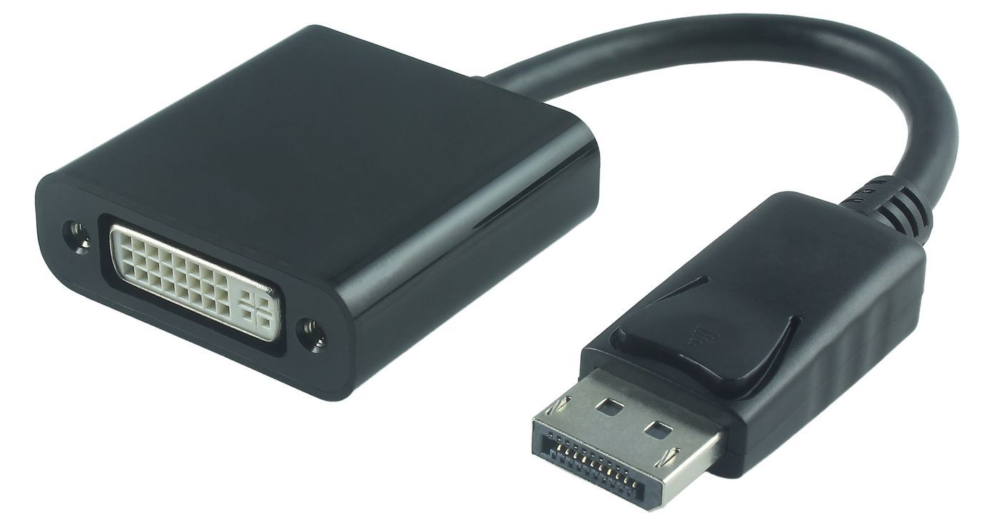 MicroConnect Displayport 1.2 ti DVI-I 24+5 adapter