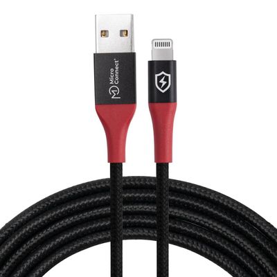 MicroConnect USB-A to lightning data blocking Kabel - 1.5m