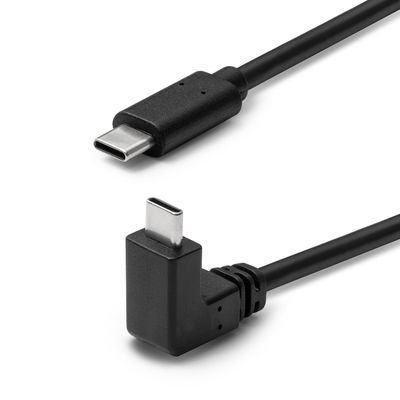 MicroConnect USB-C 3.2 GEN 2 one end angled kabel