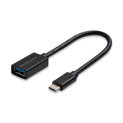 MicroConnect USB-C to USB-A 3.0 M/F adapter 0.2m