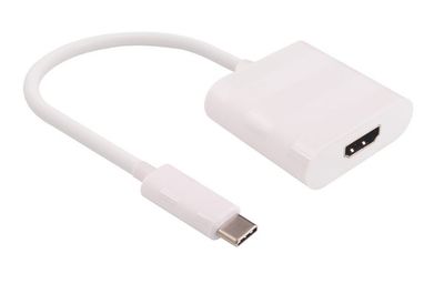 MicroConnect USB-C to HDMI adapter wit - 15cm