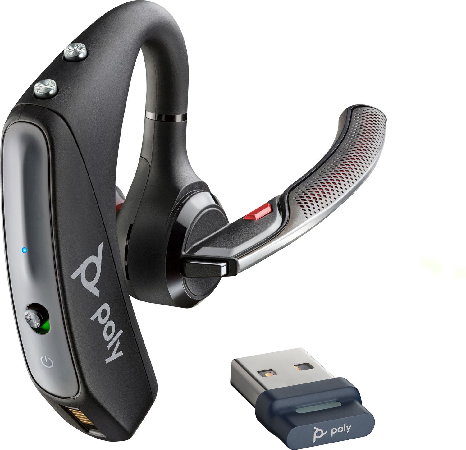 POLY Voyager 5200 USB-A Bluetooth Headset + BT700 dongle