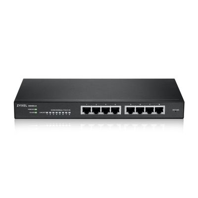 Zyxel GS1915-8 Managed L2 Gigabit Ethernet (10/100/1000) Zwart