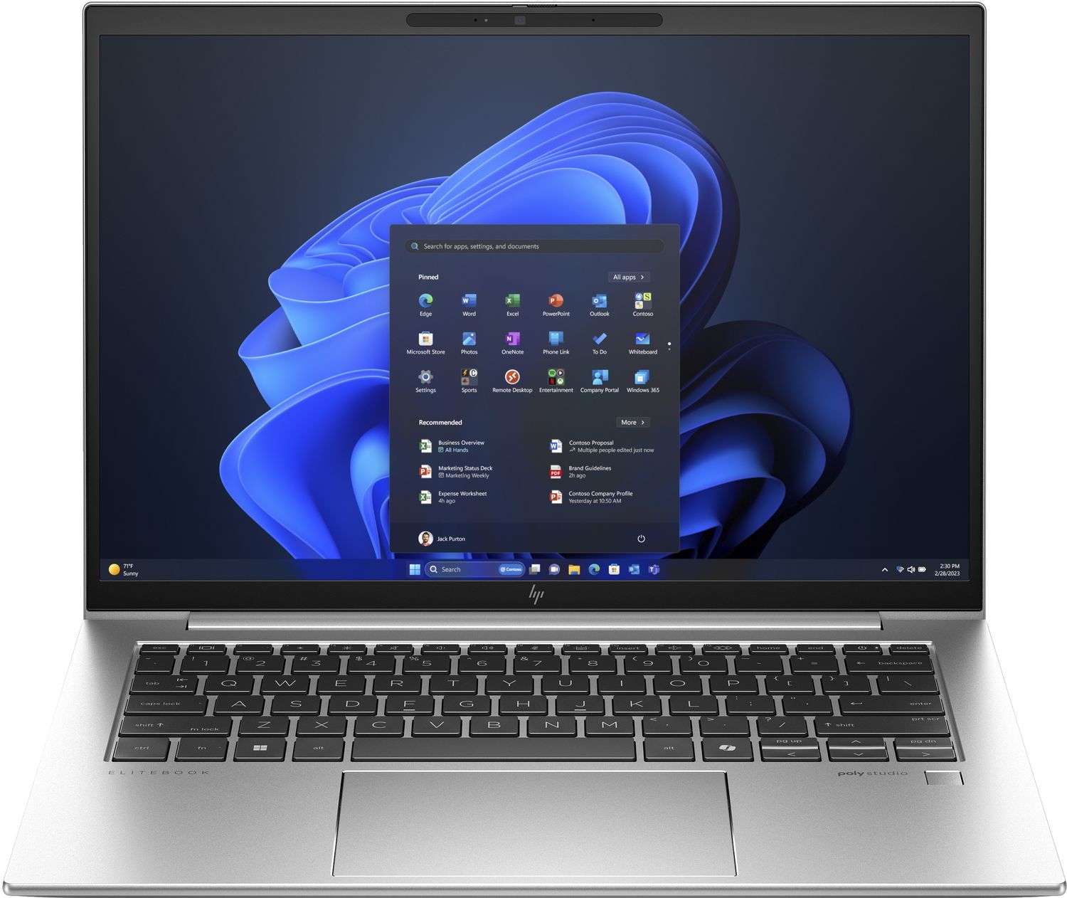 HP EliteBook 840 G11 Intel Core Ultra 5 125U Laptop 35,6 cm (14") WUXGA 16 GB DDR5-SDRAM 512 GB SSD Wi-Fi 6E (802.11ax) Windows 11 Pro Zilver