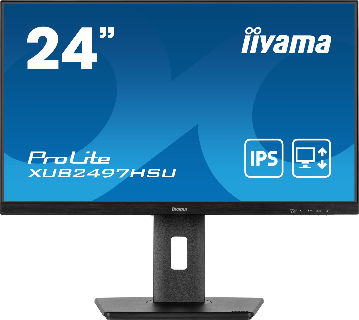iiyama ProLite XUB2497HSU-B1 computer monitor 61 cm (24 iiyama ProLite XUB2497HSU-B1 computer monitor 61 cm (24") 1920 x 1080 Pixels Full HD LED Zwart
