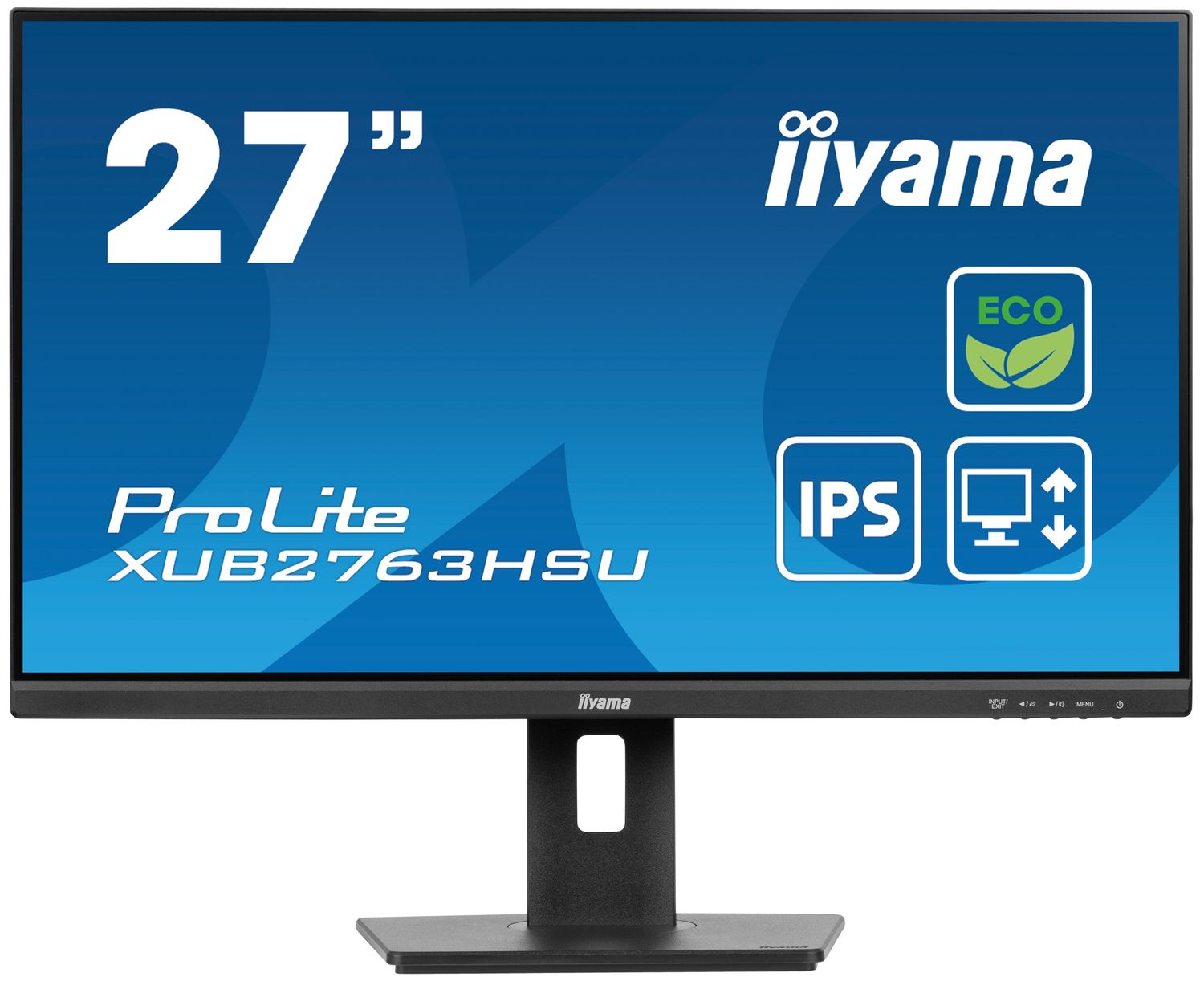 iiyama ProLite XUB2763HSU-B1 computer monitor 68,6 cm (27") 1920 x 1080 Pixels Full HD LED Zwart