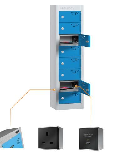 LapCabby 8 Bay - Mobiele telefoon Lockers
