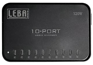 10-port USB-oplader