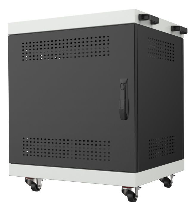 Lanview NOTEBOOK LAPTOP CABINET for 16 Laptop storage and charging solution for 16 computers.