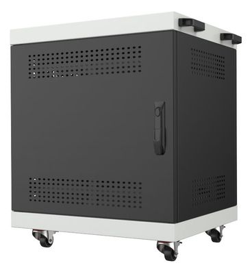 Lanview NOTEBOOK LAPTOP CABINET for 16 Laptop storage and charging solution for 16 computers.