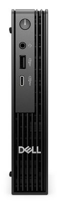 DELL Pro QCM1250 Intel® Core™ i5 i5-14500T 16 GB DDR5-SDRAM 512 GB SSD Windows 11 Pro Micro PC Mini PC Zwart