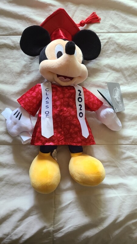 Mickey Mouse 2020 Graduation plush