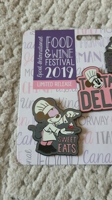 Food &amp; Wine 2019 Festival 4 pin set