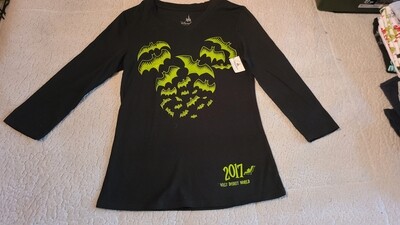 Mickey Mouse bat head 2017 shirt XS