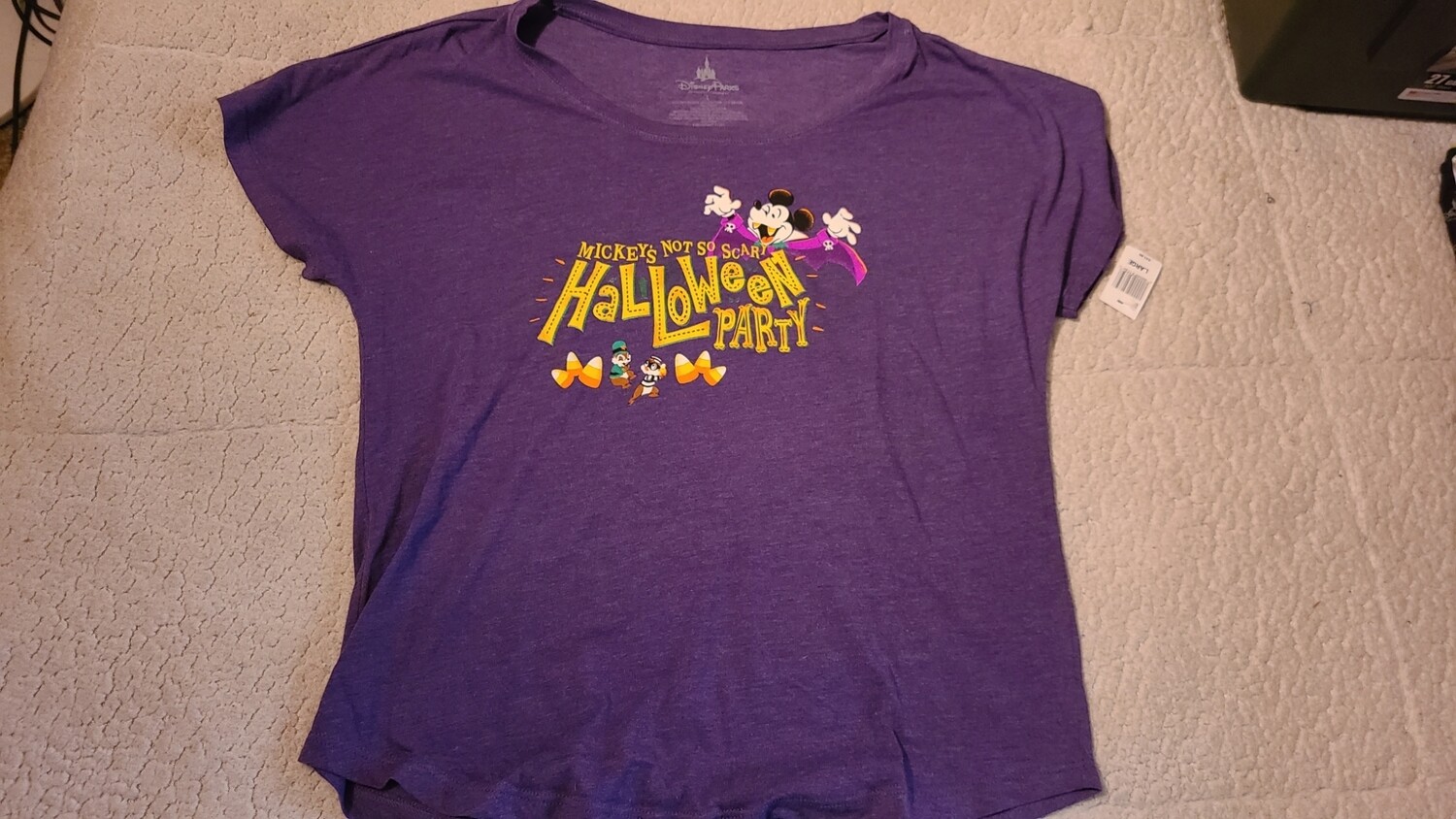 Mickey's Not So Scary Halloween Party 2017 shirt LARGE