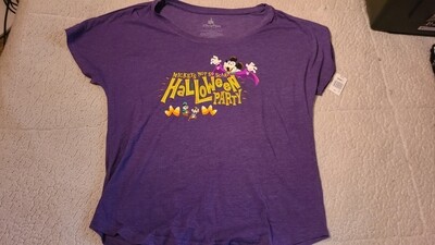Mickey's Not So Scary Halloween Party 2017 shirt LARGE