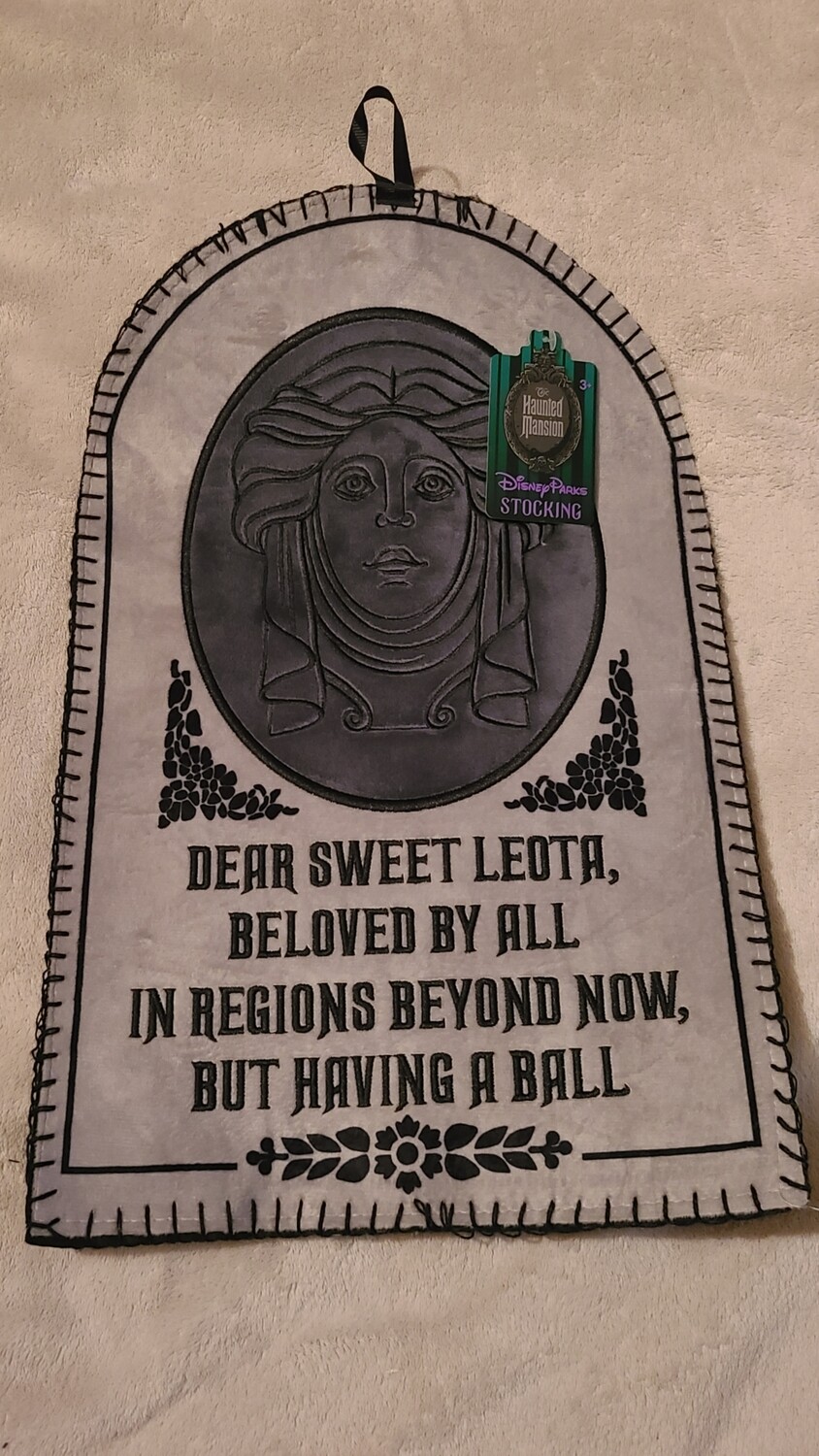 Madame Leota Christmas stocking
