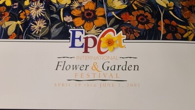 2002 Flower &amp; Garden poster 36x24