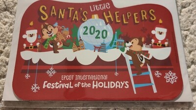 Chip &amp; Dale Festival of the Holidays 2020 magnet