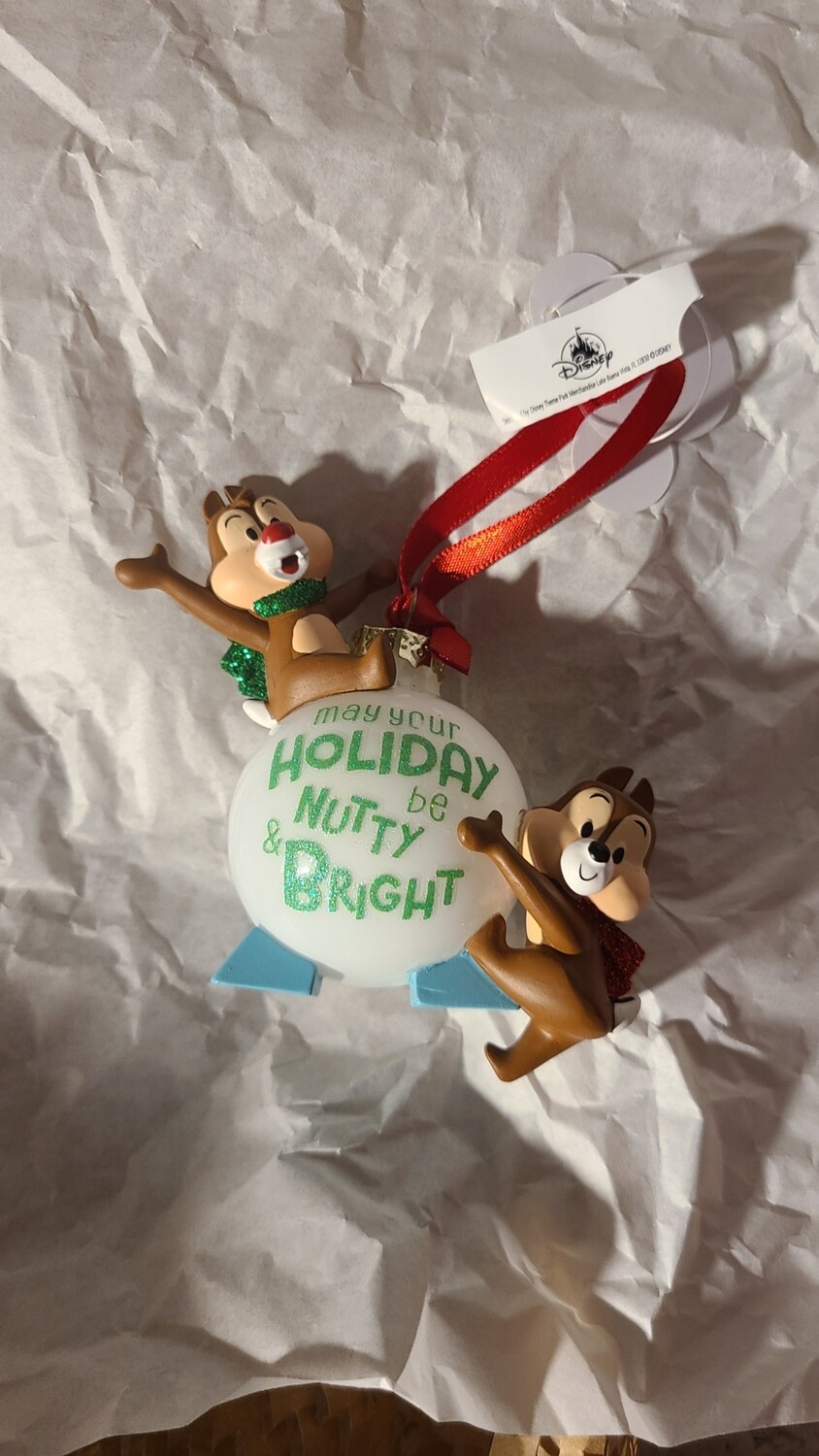 Festival of the Holidays 2020 Chip &amp; Dale ornament