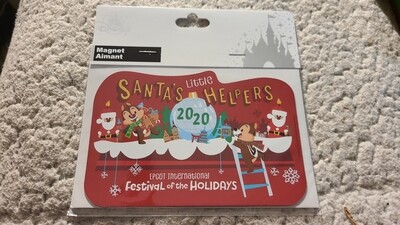 Chip &amp; Dale Festival of the Holidays 2020 magnet