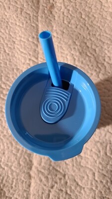Starbucks WDW Castle metal tumbler w/ straw