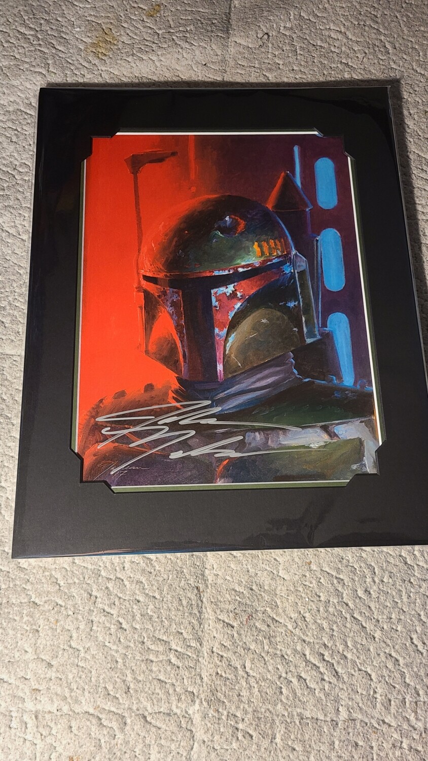 John Nadeau &quot;Fett&quot; signed print