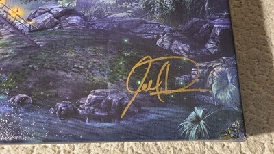 Joel Payne "Robinson's Retreat" signed canvas