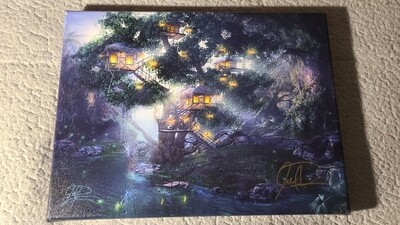 Joel Payne &quot;Robinson&#39;s Retreat&quot; signed canvas