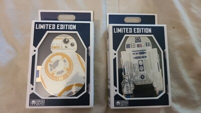 BB-8 &amp; R2-D2 jumbo pins