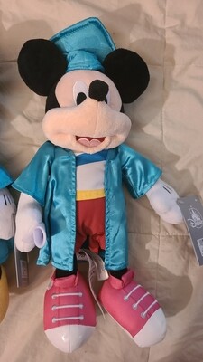 2021 Graduation Mickey &amp; Minnie plushies