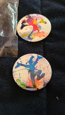 2018 Festival of the Arts Passholder button set