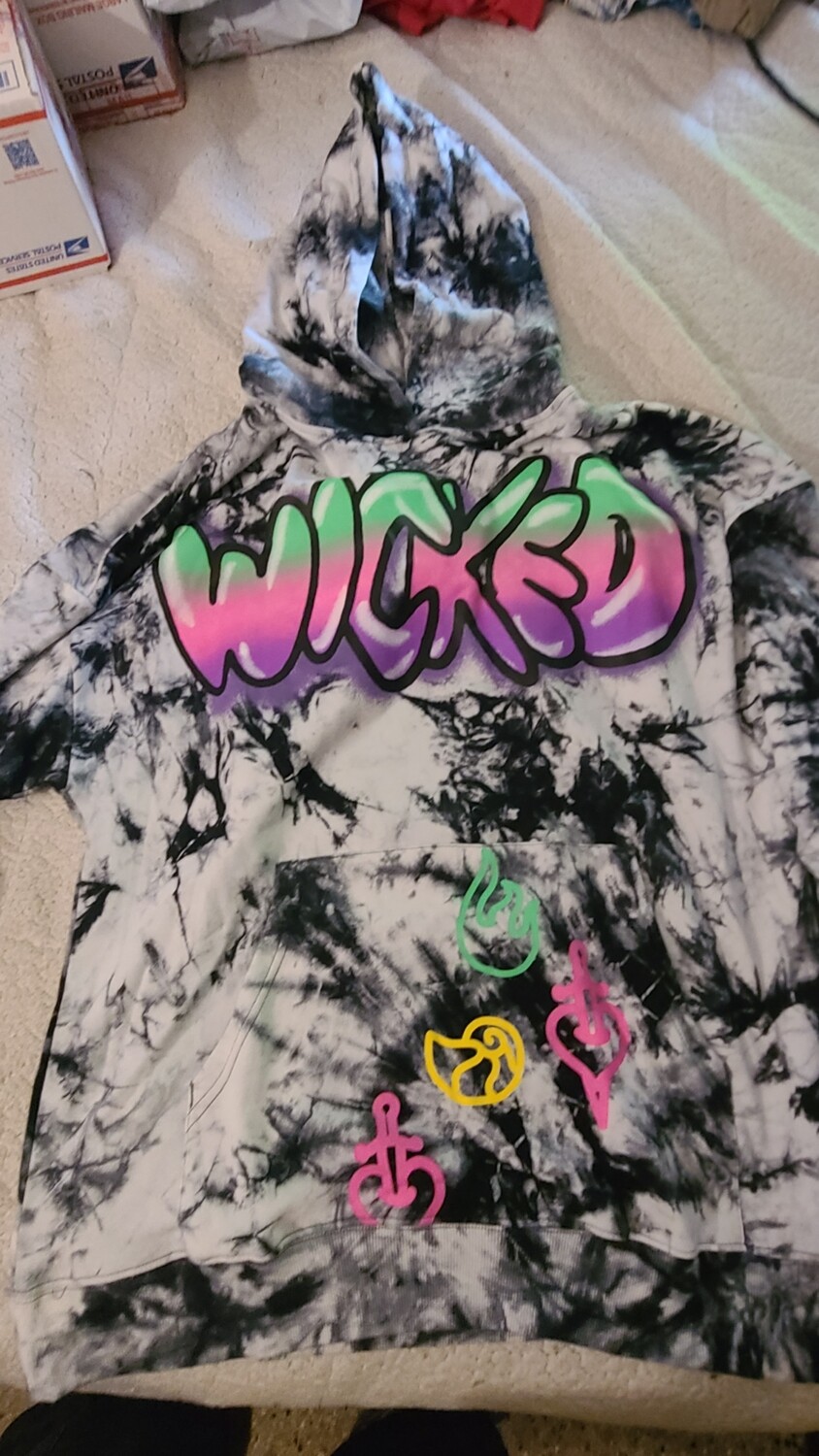 Large WICKED Villains hoodie