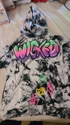 Large WICKED Villains hoodie