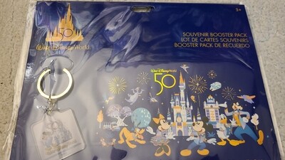 Walt Disney World 50th Souvenir Booster Pack