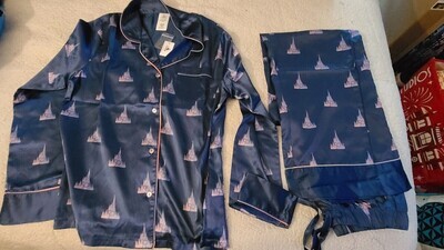 Walt Disney World 50th polyester pajamas set XL