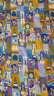 Walt Disney World 50th button shirt XXL