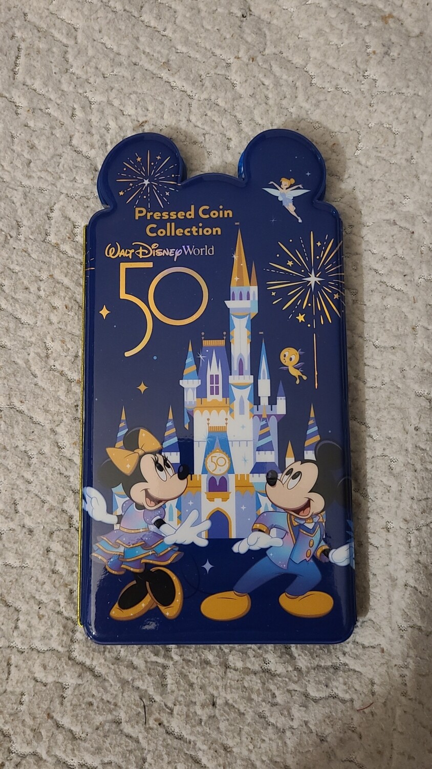 Walt Disney World 50th pressed penny book
