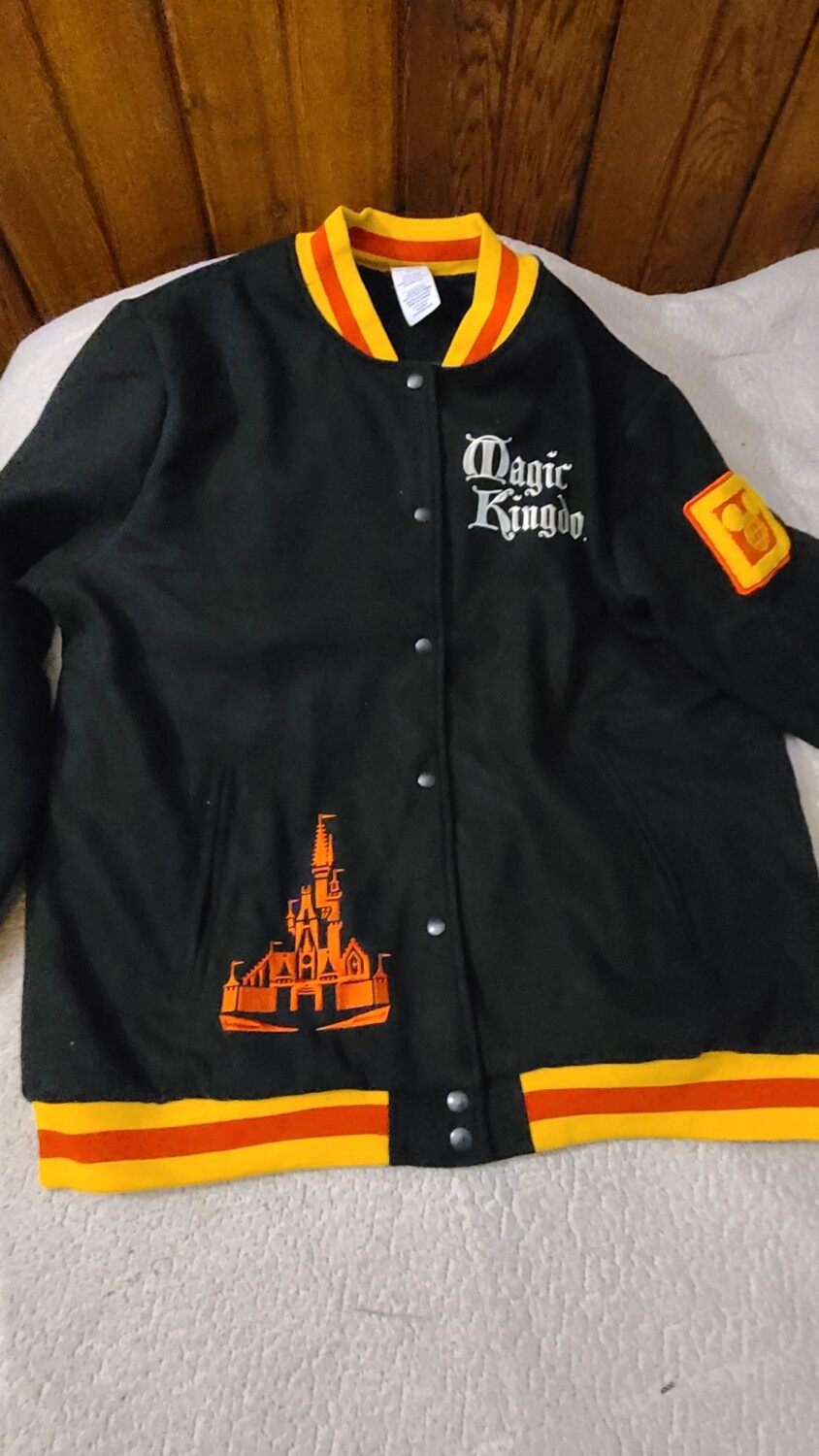 Walt Disney World 50th Vaulted Collection varsity jacket XL