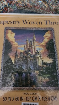 Walt Disney World 50th Woven Throw 50x60