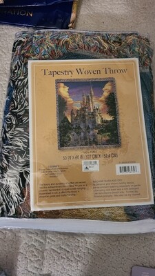 Walt Disney World 50th Woven Throw 50x60