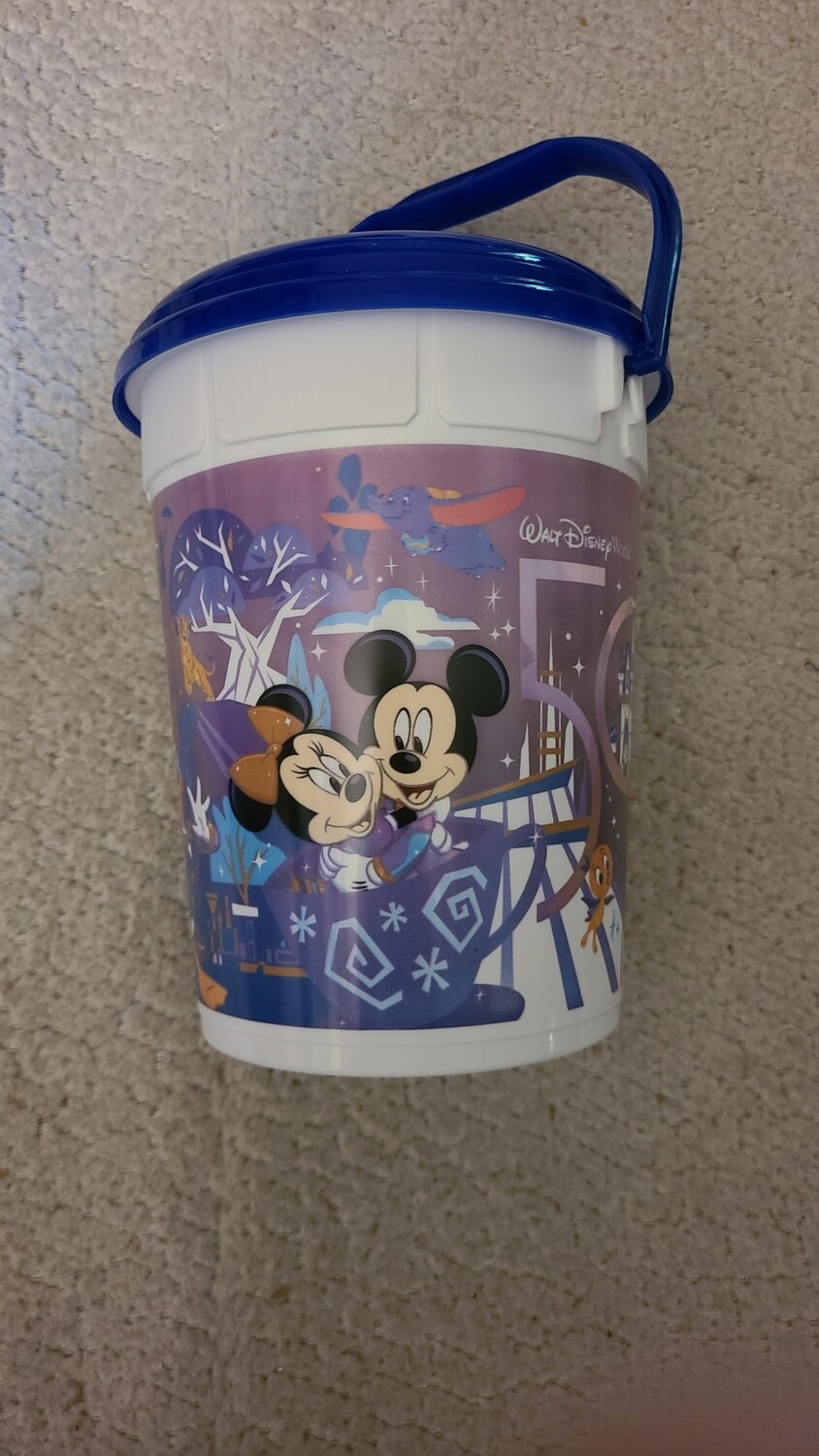 Walt Disney World 50th popcorn bucket