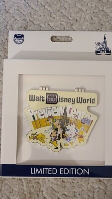 Walt Disney World 50th Preview Center jumbo pin
