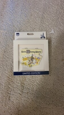 Walt Disney World 50th Preview Center jumbo pin
