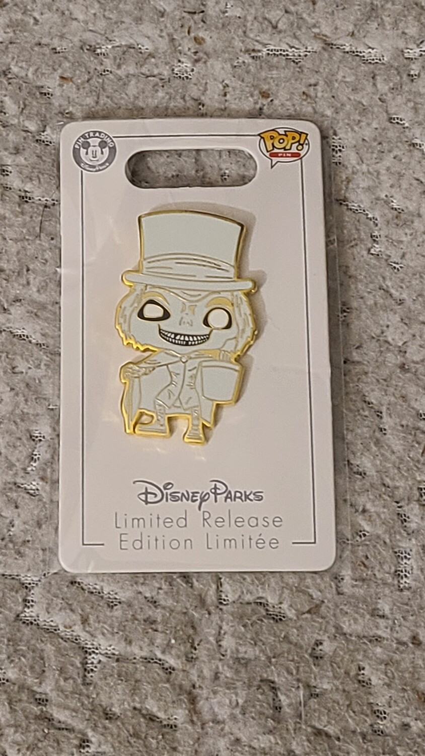 Haunted Mansion Funko Pop Hatbox Ghost pin